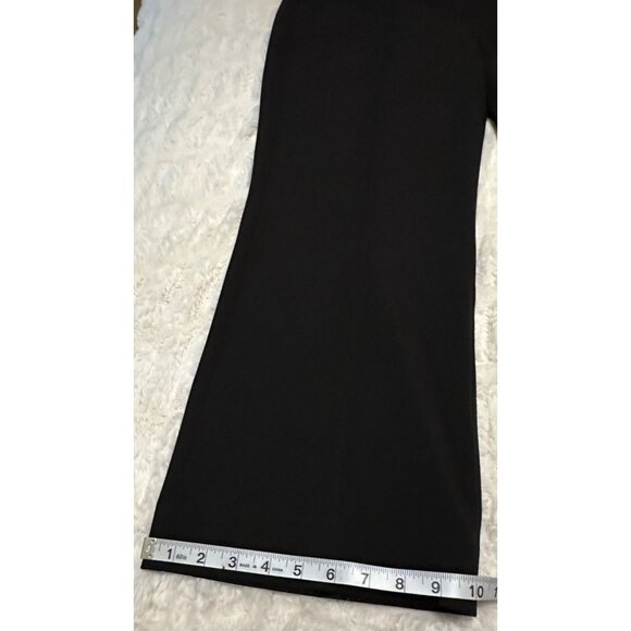Rafaella Black High-Rise Dress Pants Polyester Rayon Blend Women's Size 14-READ - Picture 10 of 14